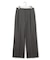 【セットアップ着用】ファインネスウール ワイド パンツ