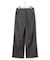 【セットアップ着用】ファインネスウール ワイド パンツ