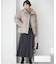 【VERY12月号掲載】シレータフタ ハイネック ショート ダウンコート