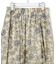 Ericaキャラコ ペイズリープリント フレア スカート