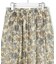 Ericaキャラコ ペイズリープリント フレア スカート