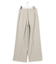 リネンライクブッチャー ワイドパンツ