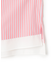 CANCLINI レギュラーカラー ストライプ クロップドシャツ