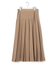 グロッシープリーツ ロングスカート