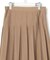 グロッシープリーツ ロングスカート