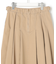 ストレッチギャバ チノ タックフレアスカート