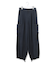 【SLOW/一部店舗限定】ガーメントツイル ワイドタック パンツ