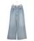 【SLOW/一部店舗限定】ワイドシルエット デニム パンツ