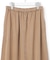 【SLOW/一部店舗限定】ガーメントツイル セミフレア スカート