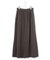 【SLOW/一部店舗限定】ガーメントツイル セミフレア スカート