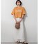 【CanCam・CLASSY.・Oggi掲載】リネンレーヨンストレッチ ワイドパンツ
