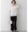 【WEB&一部店舗限定】ストレッチジョーゼット ワイドパンツ