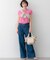 【見上愛さん着用】23区 Summer DENIM ベイカーパンツ