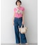 【見上愛さん着用】23区 Summer DENIM ベイカーパンツ