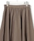 ナイロンコットンタフタ フレアスカート