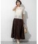 【見上愛さん着用/WEB&一部店舗限定カラーあり】シアー ポロニット