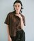 【見上愛さん着用/WEB&一部店舗限定カラーあり】シアー ポロニット