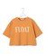 【SLOW/一部店舗限定】ヴィンテージライクジャージー クロップド ロゴ Tシャツ