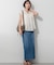 【SLOW/一部店舗限定】シャーリングデザイン 2WAY カットソー