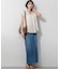 【SLOW/一部店舗限定】シャーリングデザイン 2WAY カットソー