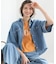 【SLOW/一部店舗限定】LIGHT DENIM  ワイド パンツ