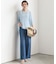 【SLOW/一部店舗限定】LIGHT DENIM  ワイド パンツ