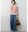 【SLOW/一部店舗限定】LIGHT DENIM  ワイド パンツ