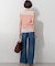 【SLOW/一部店舗限定】LIGHT DENIM  ワイド パンツ