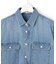 【SLOW/一部店舗限定】LIGHT DENIM クロップド シャツ