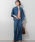 【SLOW/一部店舗限定】LIGHT DENIM クロップド シャツ