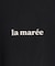 【一部予約】la maree オーバーサイズ ロゴ Tシャツ