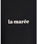 【一部予約】la maree オーバーサイズ ロゴ Tシャツ