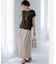 【WEB&一部店舗限定】クレープコットン アゼラメ ニット