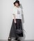 Lauren Rolwing コラボ グラフィックプリント フレア Tシャツ