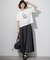 Lauren Rolwing コラボ グラフィックプリント フレア Tシャツ