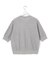オータムメタリック パフスリーブ ニット Tシャツ