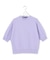 セミマットフリゼ リラクシー ニット Tシャツ