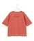 ドロップショルダー メッセージ ロゴTシャツ