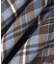 【SLOW/一部店舗限定】コットンチェック ミディ丈スカート
