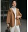 【CLASSY.・CanCam掲載】ウーステッドウール リブタートル ニット