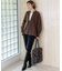 フェルティ キーネック ニットチュニック