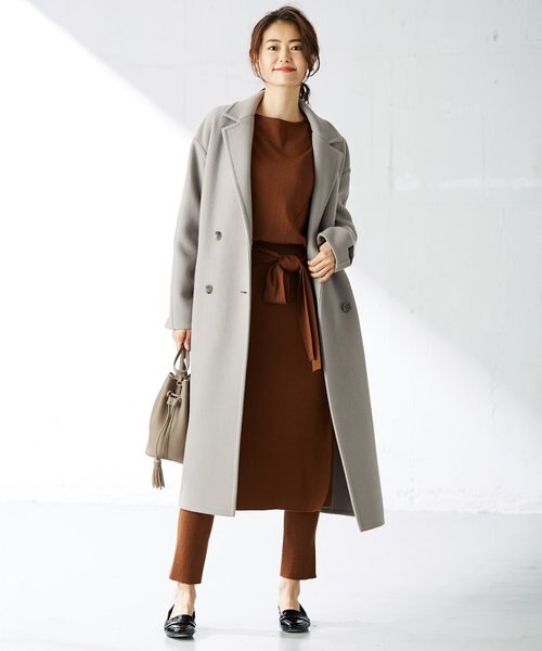 【極美品】組曲 Oggi掲載 MANTECO オーバーチェスターコート Oggi掲載】MANTECO オーバーチェスターコート｜クミキョクの通販