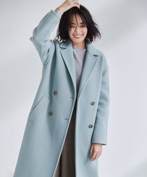 【極美品】組曲 Oggi掲載 MANTECO オーバーチェスターコート Oggi掲載】MANTECO オーバーチェスターコート｜クミキョクの通販