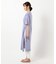 【洗える】H/TCOTTON スリットワンピース