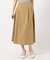 【洗える】シルキーリネオ フレアスカート