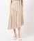 【洗える】シルクタッチプリント ギャザースカート