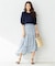 【洗える】シルクタッチプリント ギャザースカート
