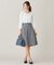【セットアップ対応】ラメループモール ツイード スカート