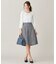 【セットアップ対応】ラメループモール ツイード スカート