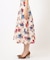 【NEWカラー追加！】ブーケフラワープリント ランダムタック スカート（KG22）